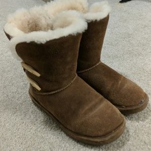 Bear Paw faux fur boots